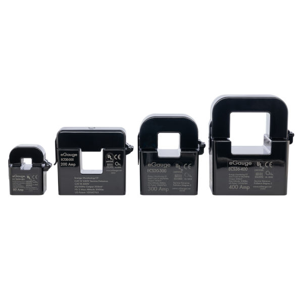 AC split-core current transformers (CTs)