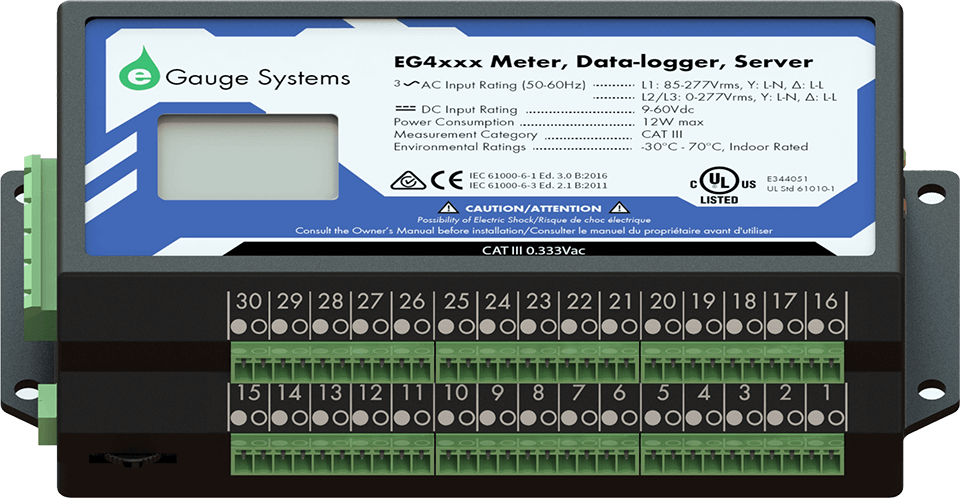 eGauge Pro 30-port ct meter.